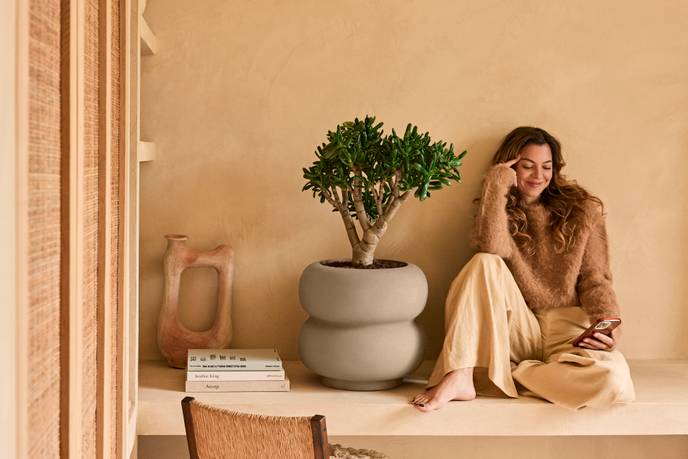 amber roll low 43cm balanced beige